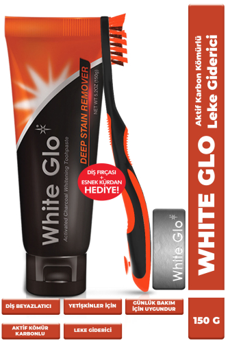 White Glo Aktif Karbon Kömürlü Beyazlatıcı Diş Macunu 150 g - 1