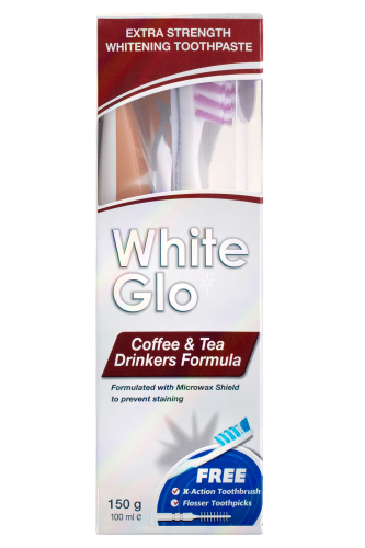 Whıte Glo Çay Kahve Tüketenlere Beyazlatıcı Diş Macunu 150 g - 2
