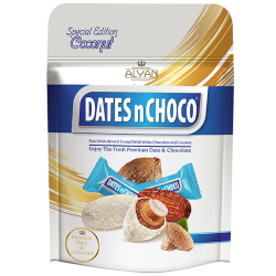 Hindistan Cevizi ve Beyaz Çikolata Kaplı Hurma - DATES n CHOCO