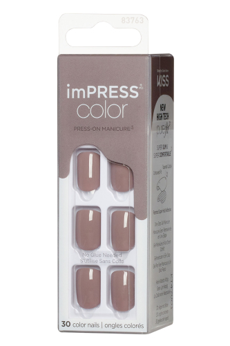 İmpress Color Kendinden Yapışkanlı Takma Tırnak Kısa Vizon - 2