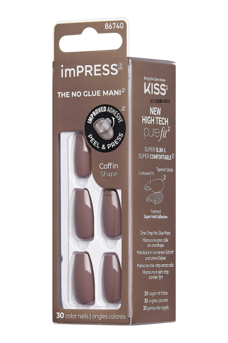 İmpress Color Kendinden Yapışkanlı Takma Tırnak Uzun Vizon - 3