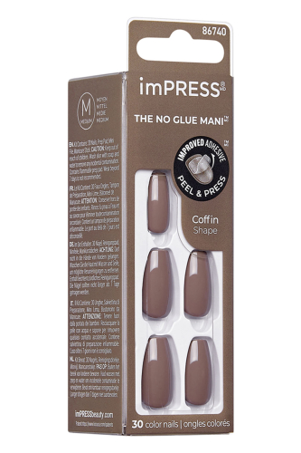 İmpress Color Kendinden Yapışkanlı Takma Tırnak Uzun Vizon - 2