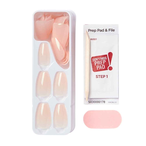 İmpress Color Kendinden Yapışkanlı Takma Tırnak Uzun Nude - 4
