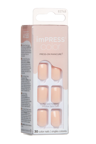 İmpress Color Kendinden Yapışkanlı Takma Tırnak Kısa Nude Ten - 2