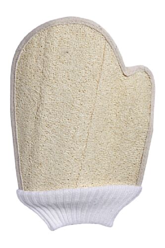 Ny.Beauty Loofah Doğal Banyo Lifi Lastikli Eldiven Kese - N.Y. Beauty
