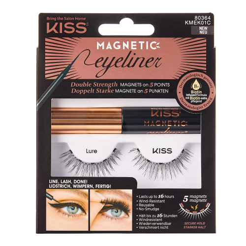 Kiss Manyetik Bütün Takma Kirpik Ve Eyeliner Uzun - 1