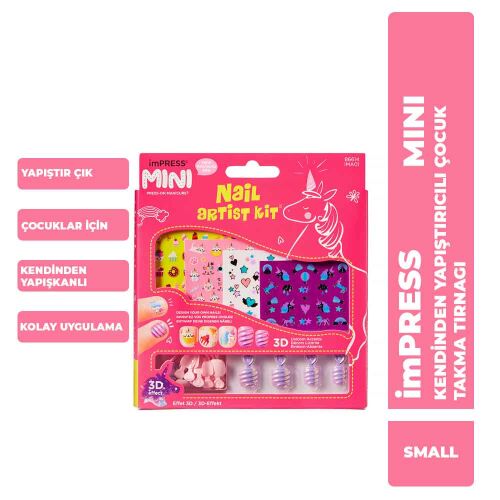 MINI Nail Artist Kit - Çocuklar için - 1