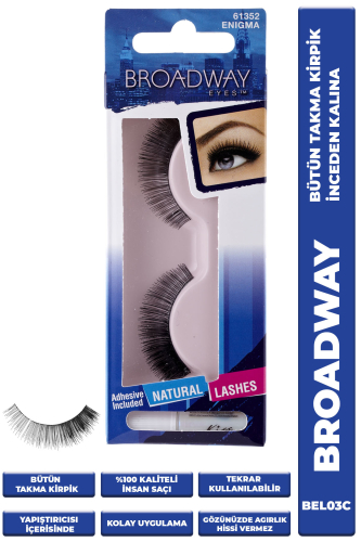 Broadway Bütün Takma Kirpik - KISS