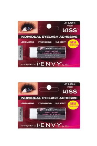 Kiss Tekli Takma Kirpik Yapıştırıcısı Avantajlı Paket X 2 Adet - KISS