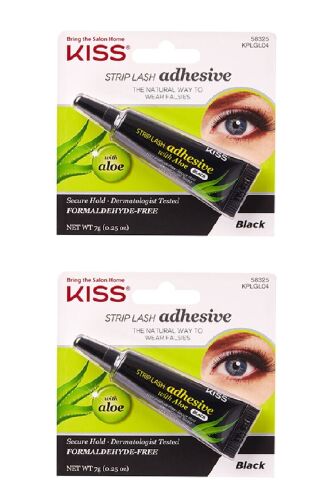 Kiss Bütün Takma Kirpik Yapıştırıcısı Avantajlı Paket X 2 adet Siyah - 1