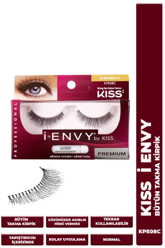 Kiss Bütün Takma Kirpik %100 İnsan Saçı - KISS