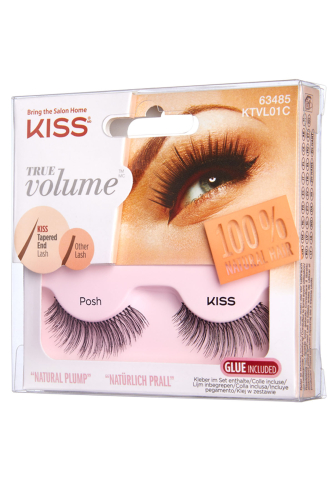 Kiss Bütün Takma Kirpik %100 İnsan Saçı - 3